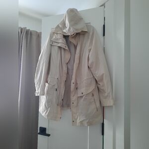Reitmans Light Beige Hooded Jacket